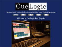 Tablet Screenshot of cuelogicaudio.com